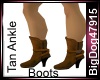 [BD] Tan Ankle Boots