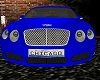 Blue Bentley GT
