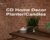 CD HomeDecorPlant/Candle