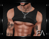 FB Rolled Tanktop -bk