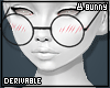 🐇 M Round Glasses DRV