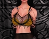 鬼 Orange Fishnet