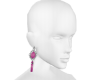 *G* Pink Earrings