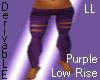 {LL}Purple Low Rise Jean