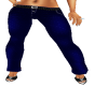 PF Blue Butterfly pant