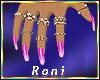 Pink Rings Nails
