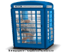 Ani Blue Telephone Booth