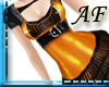 [AF]Anole Orange Dress