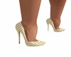 YELLOW GINGHAM PUMPS