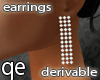 QE Derivable earrings