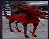 Red Fantasy Horse