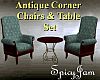 Antq Corner Chair Set LB