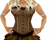 Brown/Black Princess Top