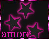 Amore Neon Stars