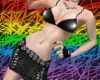{G} Leather Snake Outfit