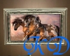 {K} Paint Horses Picture