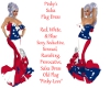 Pinkys Salsa Flag Dress