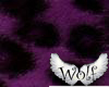 ~Purple Cheetah L Tail~