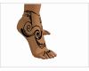 GHEDC Blk Foot Tattoo