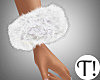T! Santa White Cuffs