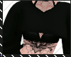 🌙L Crop Sweater A