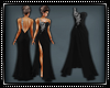 Black/Silvr Evening Gown