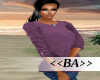;ba;Long Tee mauve