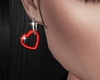 Red Heart Earrings