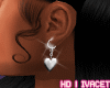 Miss Lova heart earrings