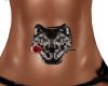 tatto tete de wolf  rose
