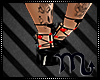 ♫Hearts Pvc Booties