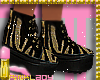 <P>Black/Gold Boots