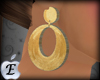 EDJ Golden Drop Earrings