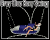 f0h Grey Blue Sexy Swing