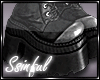 Ss✘Xilei Black Boots