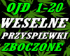 WESELNE - PRZYSPIEWKI