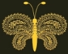 gold butterfly necklace