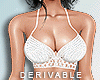 [SG] WHITE CROCHET FIT