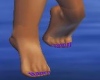!CB-Sexy Feet Purp Nails