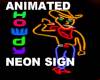 (J) Animated Cowboy Neon