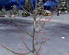 Snowy Tree w/Lights