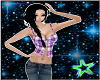 Purple Plaid Sexy Tank