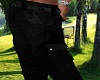 black cargo pants