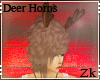 Zk|Brown Deer Horns~