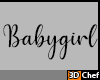 Baby Girl Headsign