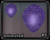 Purple Glitter Balloon 1