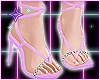 🤍 Lilac Strappy Heels