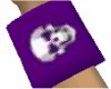 Purple Skull Wristband