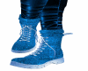 Boots blue diamond