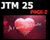 LOVE song JTM 25 p2/2